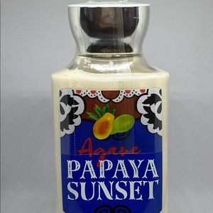 Agave Papaya sunset body lotion from Bath & Body works